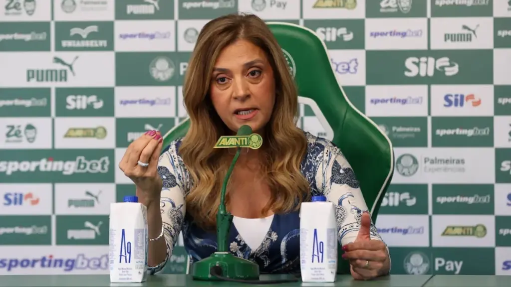 Leila Pereira ataca manifestação do Flamengo: 'Cara de pau'