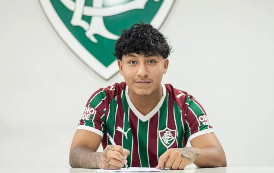 Stiven Jimenezes no Fluminense Hyper Valinhos