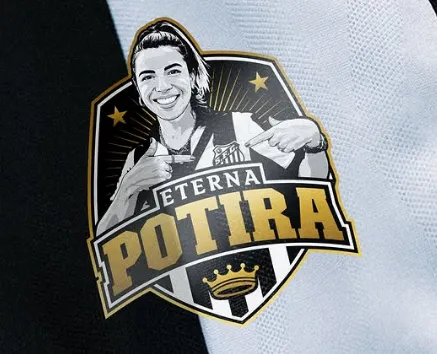 Santos homenageia Naty Potira com patch no clássico contra o São Paulo