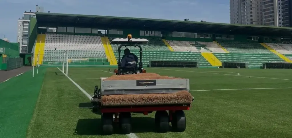 Chapecoense aproveita Data Fifa para manutenção da Arena Condá