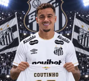 Neymar 'anuncia' ex-Seleção no Santos