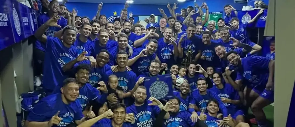 Goiatuba faz festa histórica após garantir vaga na Série C de 2027
