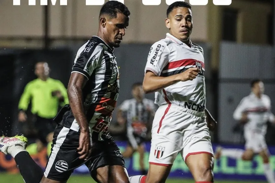 Athletic-MG 1 x 1 Botafogo-SP - Empate não ajuda ninguém! 4 Athletic-MG esbarra em Victor Souza, empata com o Botafogo-SP e vai a 41 pontos (Foto: Divulgação)