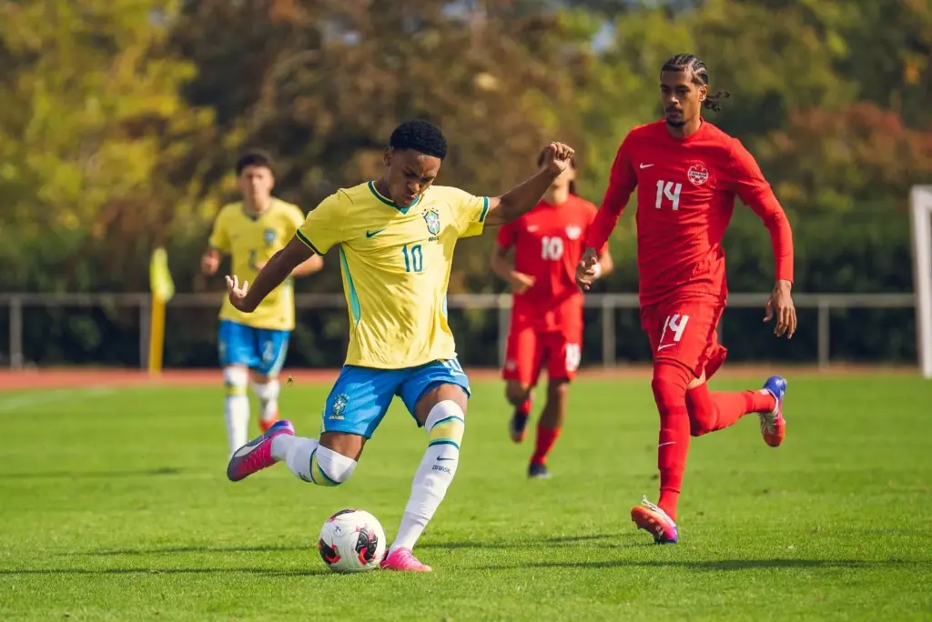 Brasil goleia Canadá na estreia do Torneio da Amizade UEFA