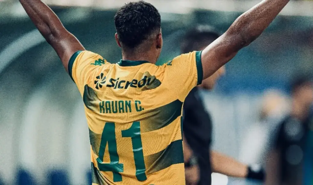 Kauan Cristtyan marca dois e lidera artilharia do Cuiabá na Série B 2 KAUAN CRISTTYAN 2