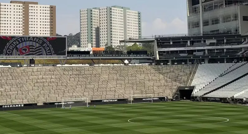 Corinthians aumenta capacidade da Arena