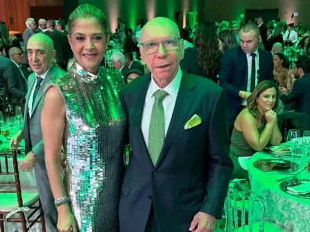 José Roberto Lamacchia, marido da presidente do Palmeiras, Leila Pereira