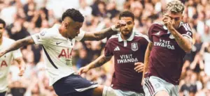 INGLÊS: Aston Villa afunda Tottenham após vitória fora de casa