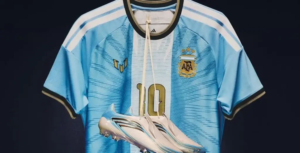 Argentina divulga camisa especial para a despedida de Messi