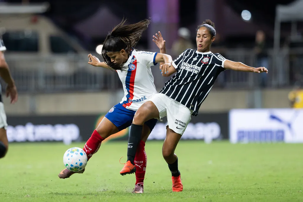 BRASILEIRO FEMININO: Corinthians bate Bahia e sai em vantagem 3 Bahia Corinthians Brasileiro Feminino