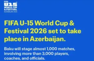 Fifa vai realizar Copa do Mundo sub-15 com 192 seleções