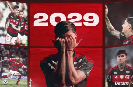 Flamengo renova com o meio-campista Erick Pulgar