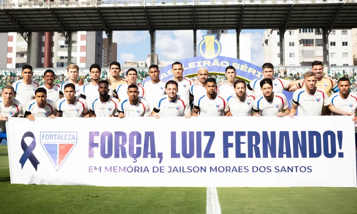 Fortaleza fez homenagem a Luiz Fernando, que perdeu irmão