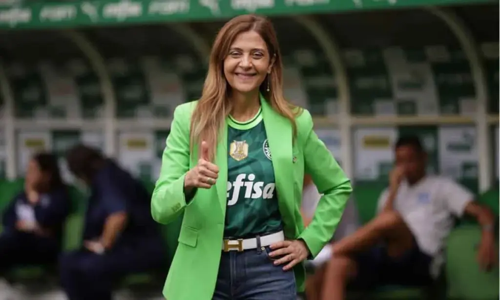 Leila Pereira desbanca Bap, do Flamengo, em premiação no Rio de Janeiro