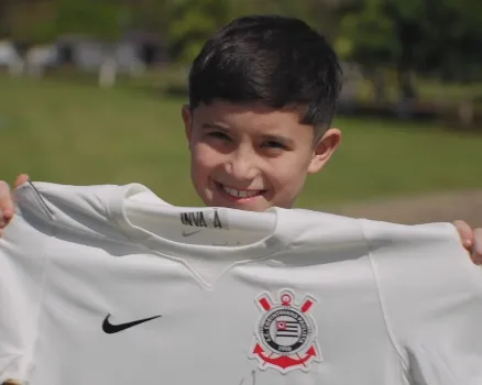 Pedro visita o CT do Corinthians