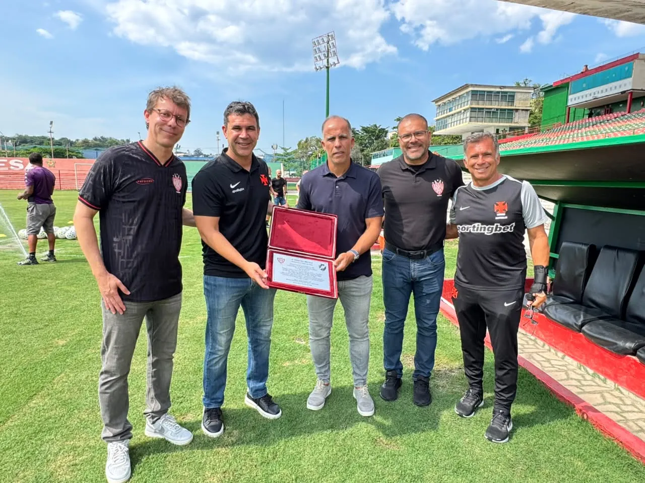 noroeste jogo treino vasco