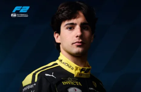 Rafa Câmara assume liderança da F2 com emoção nos últimos metros