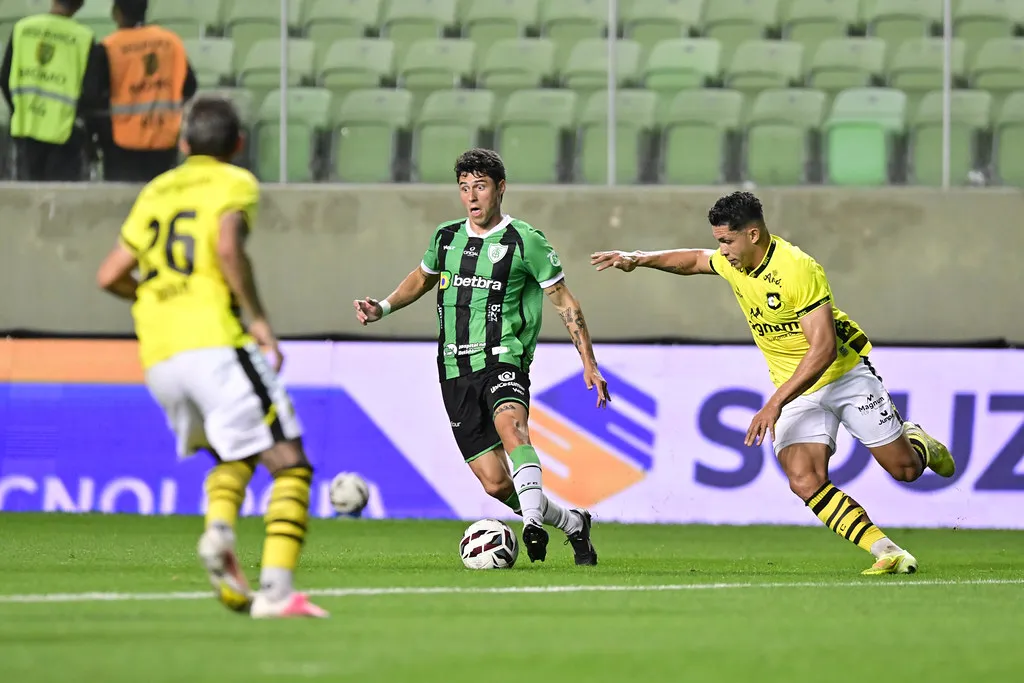 São Bernardo supera América-MG Série B Placar FI