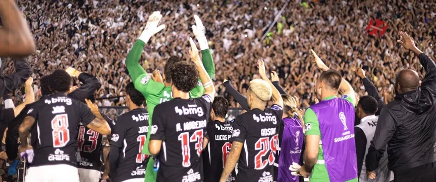 Vasco 2 x 0 Santa Fe (COL) - A Barreira virou baile na Colina 3 Vasco 2 x 0 Santa Fe - Sul-Americana - 2026