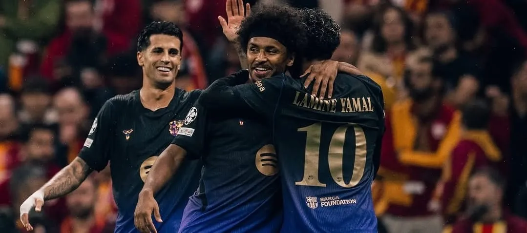 LIGA DOS CAMPEÕES: Barcelona goleia Galatasaray; Arsenal também é destaque