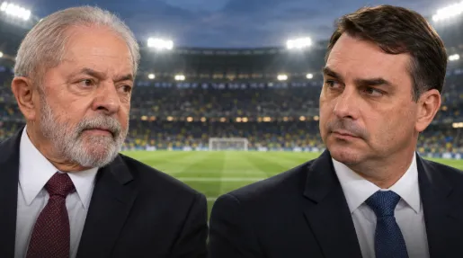 Lula e Flávio divergem sobre apostas que financiam o futebol brasileiro