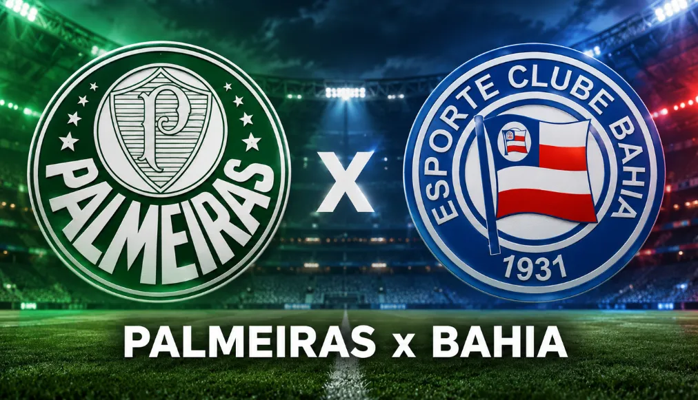 Palmeiras x Bahia – Onde assistir, arbitragem e escalações
