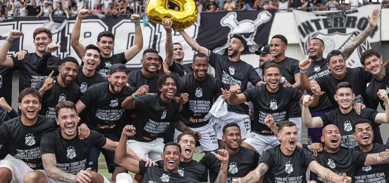 Inter é Série B de novo: jogadores celebram acesso