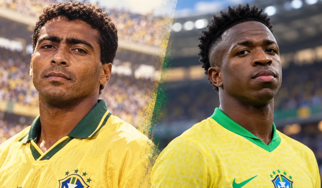 De Romário à “geração Nutella” com Vini: o futebol perdeu personalidade ou ganhou exposição demais?