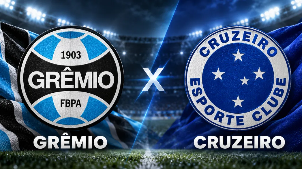 Grêmio x Cruzeiro – Onde assistir, arbitragem e escalações
