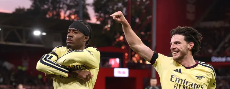 INGLÊS: Arsenal sofre, mas vence o Nottingham Forest