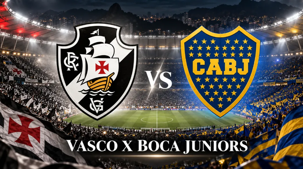 Vasco x Boca Juniors – Onde assistir, arbitragem e escalações