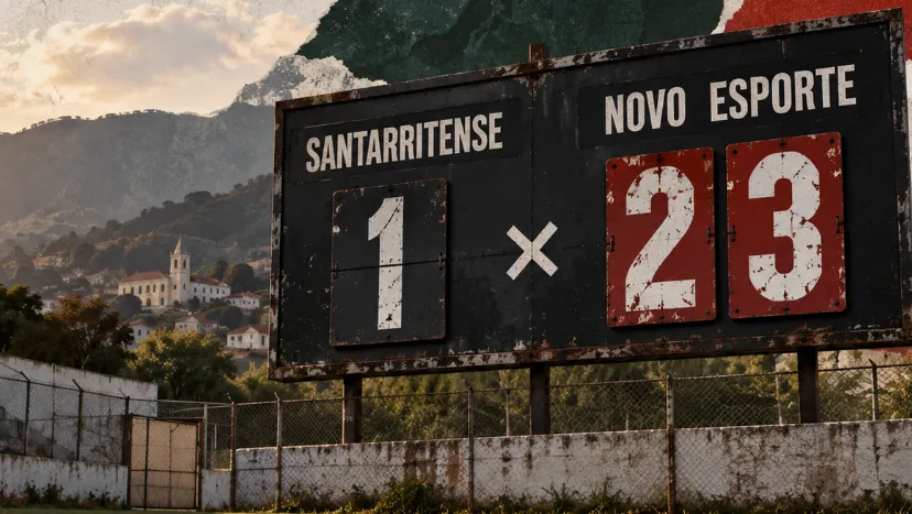 Quem é o Santarritense? Goleada de 23 a 1 expõe ruptura entre fundadores e gestão atual