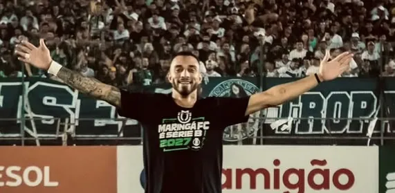 Jogadores do Maringá-PR celebram e exaltam superação