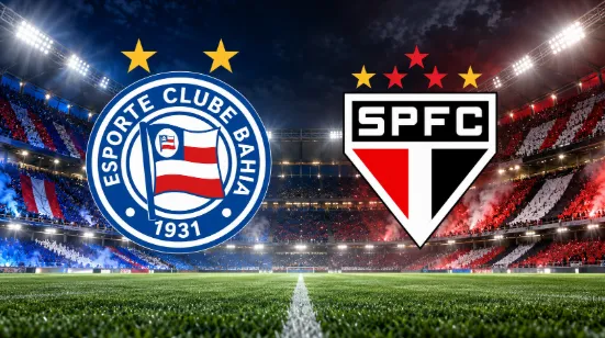 Bahia x São Paulo – Onde assistir, arbitragem e escalações