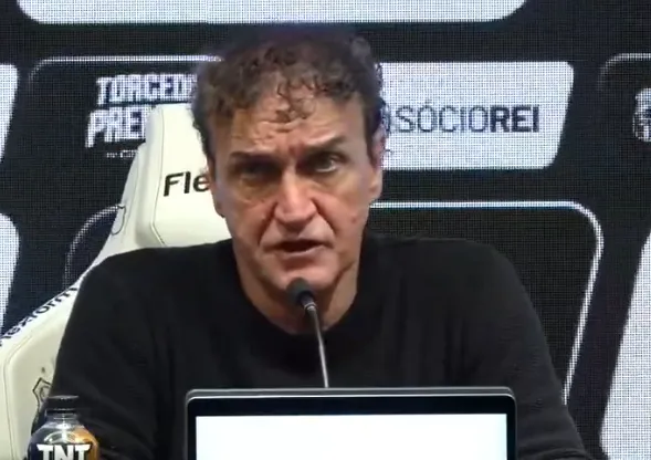 Cuca se surpreende com ‘campanha maravilhosa’ do Santos: ‘Ninguém esperava’
