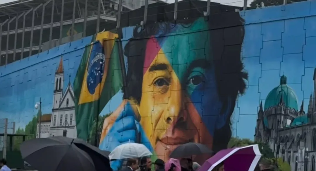 Novo mural de Senna lidera novidades do GP de SP da Fórmula 1