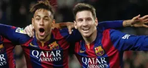 Neymar homenageia Messi antes de despedida na Argentina