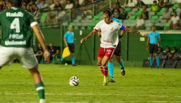 Atacante valoriza entrega do Náutico em empate fora de casa: 