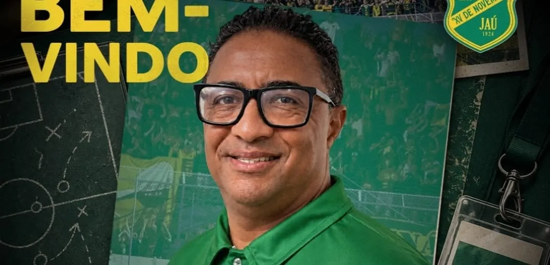 XV de Jaú oficializa a contratação do técnico Vaguinho Santos