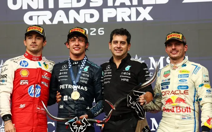 Antonelli vence GP dos EUA e pode ser campeão no México