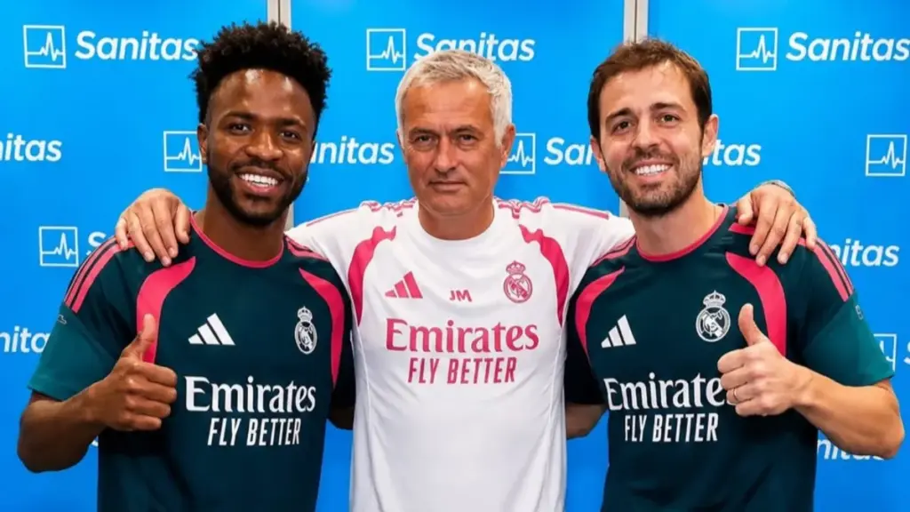 Mourinho defende Vini Jr. e diz que Real não está mais equilibrado sem ele: 'Preciso dele'
