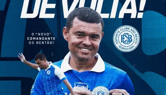 São Bento apresenta Marcelo Cordeiro para a temporada de 2027