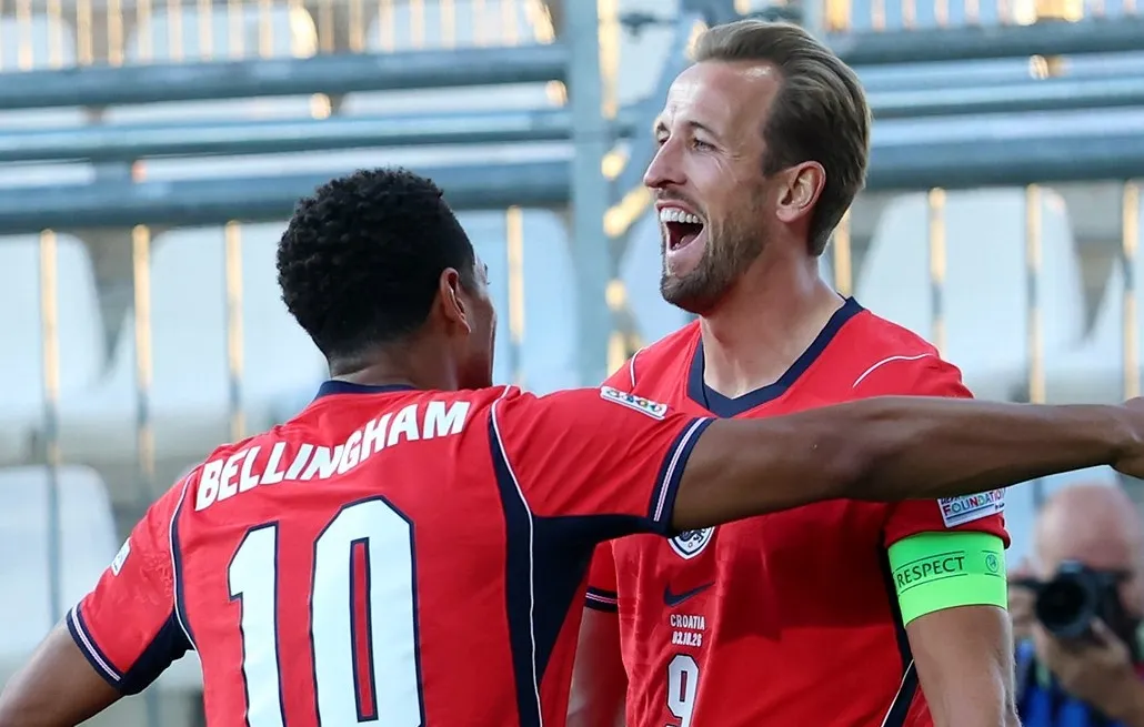 LIGA DAS NAÇÕES: Inglaterra atropela a Croácia por 7 a 0