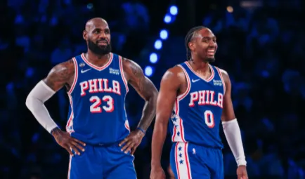 LeBron estreia na Filadélfia com virada épica dos 76ers
