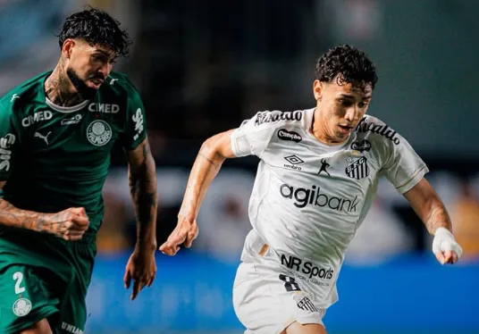 Santos 0 x 0 Palmeiras - Verdão perde a chance de liderar o Brasileirão