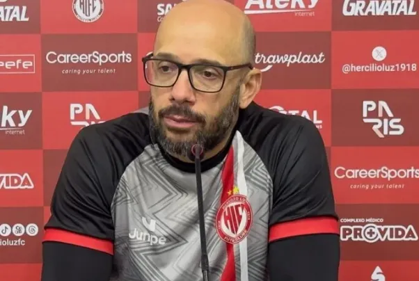 Hercílio Luz demite técnico após sequência negativa na Copa SC